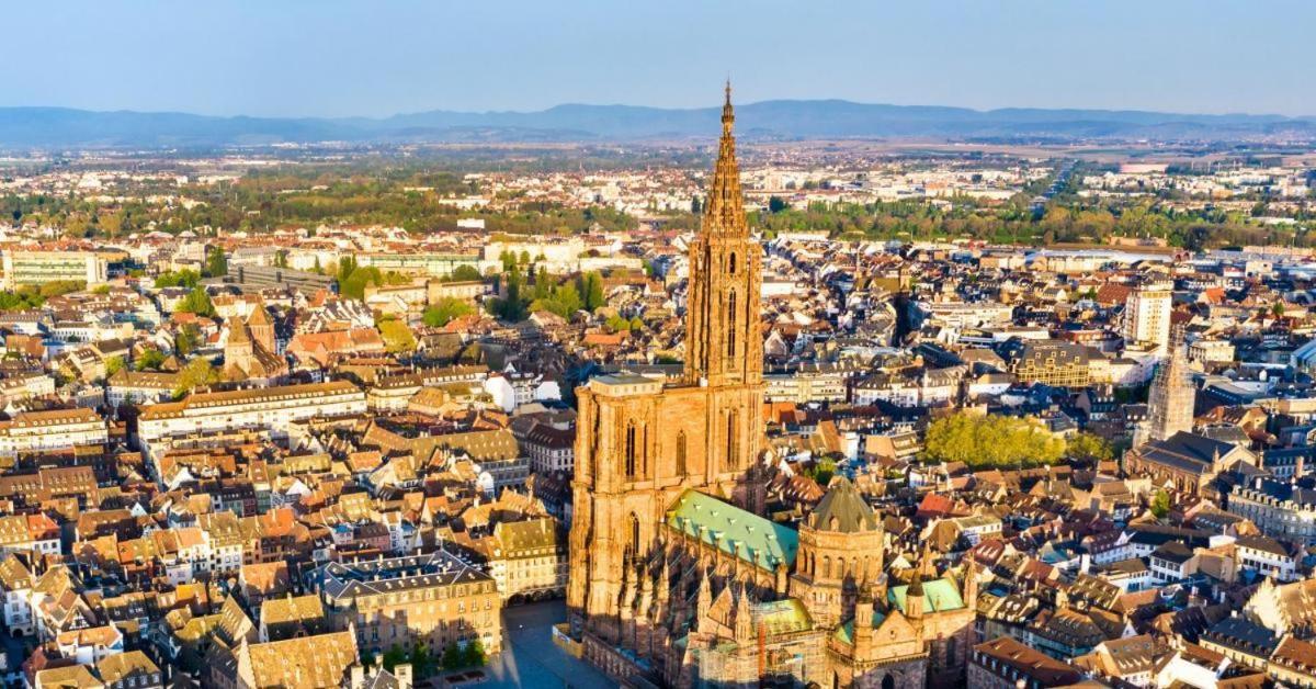 Appartement Rooftop - 5 Min Centre Ville Strasbourg Шильтигхейм Экстерьер фото